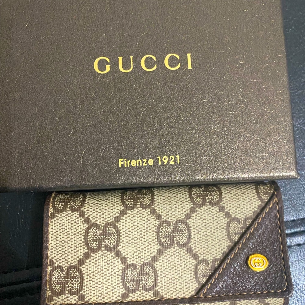 Authentic GUCCI GG Monogram Key Chain *RARE* - Picture 6 of 6